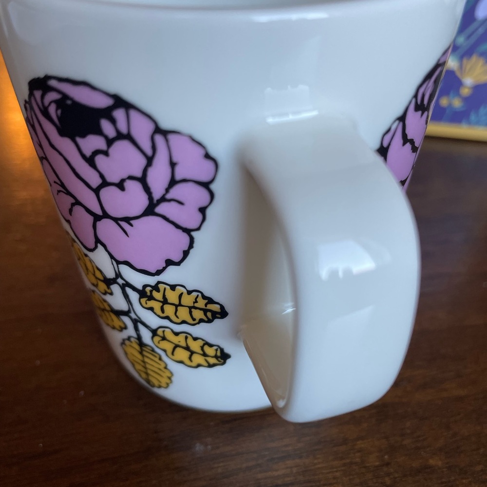 Marimekko Vihkiruusu mug / wedding rose pink - Picture 3 of 5